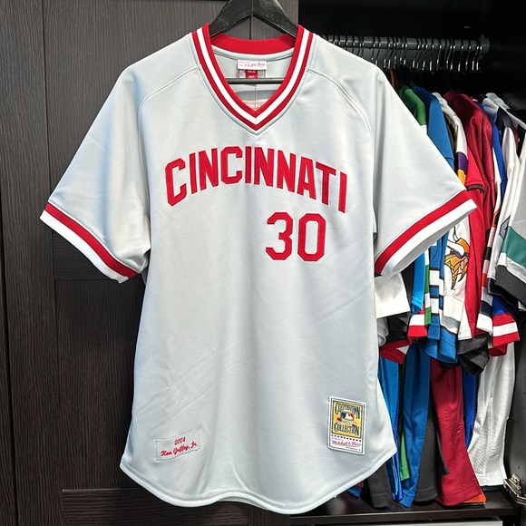 Ken Griffey Jr. Cincinnati Reds Mitchell & Ness 2004 MLB Authentic Jersey - Picture 1 of 8